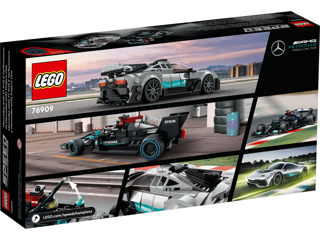 LEGO Mercedes-AMG F1 W12 E Performance og Mercedes-AMG Project One (76909)