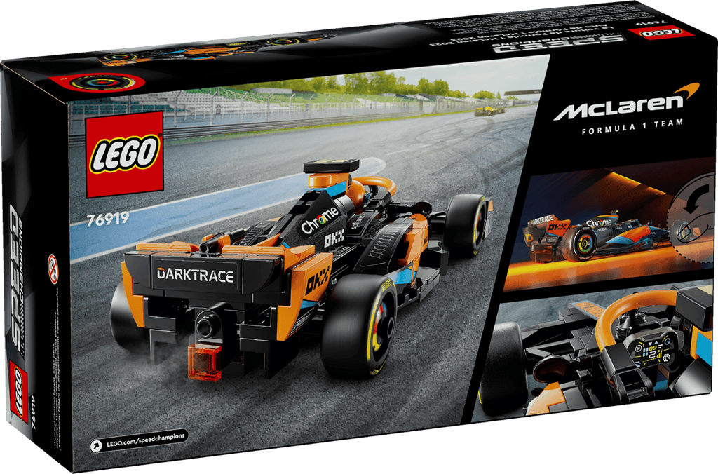 LEGO McLaren Formel 1-racerbil for 2023 (76919)