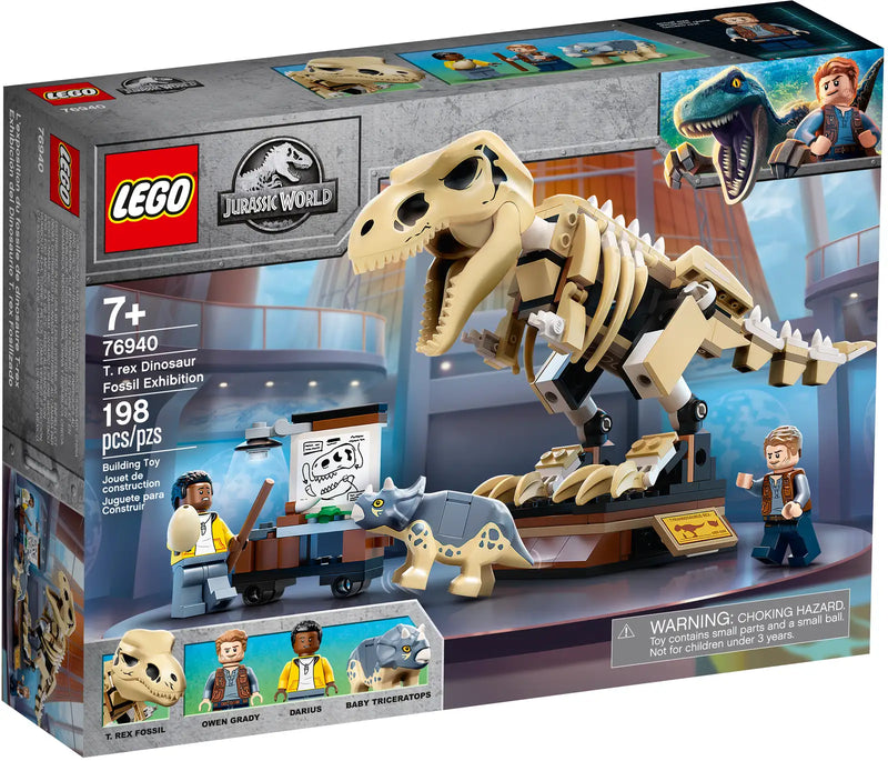 LEGO T. rex-dinosaurudstilling (76940)