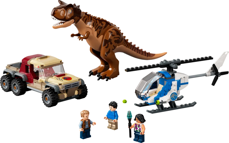 LEGO Carnotaurus-dinosaurjagt (76941)