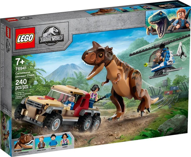 LEGO Carnotaurus-dinosaurjagt (76941)