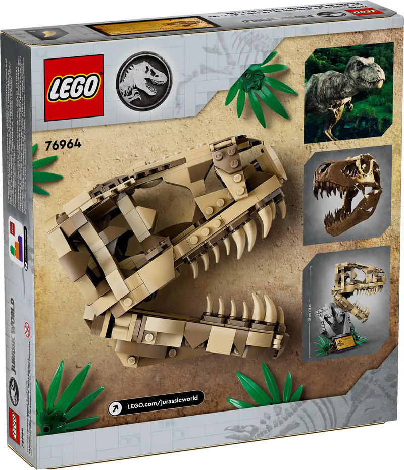 LEGO Dinosaurfossiler: T. rex-kranium (76964)