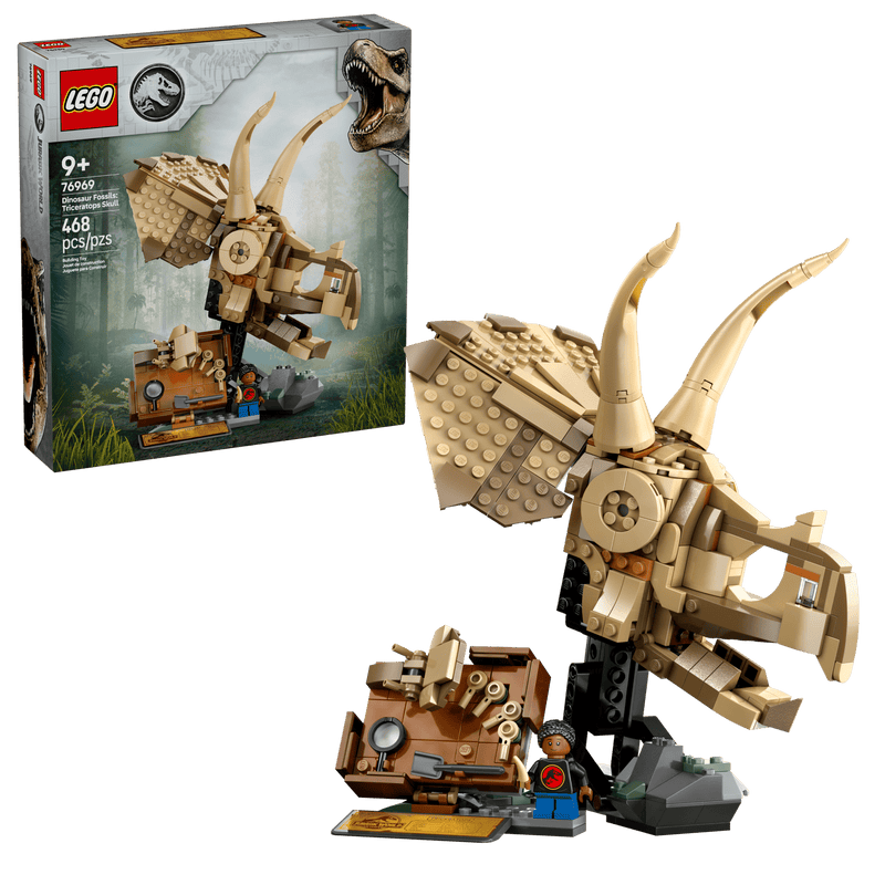 LEGO Dinosaurfossiler: Triceratops-kranium (76969)
