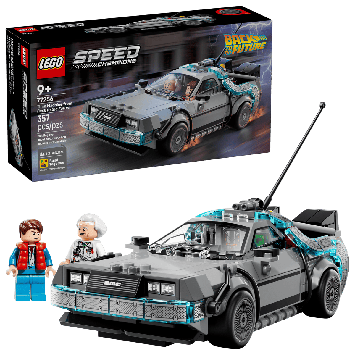 LEGO Tidsmaskinen fra Tilbage til fremtiden (77256)