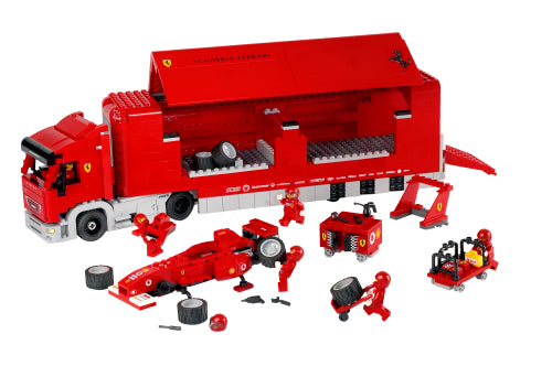 Racers Scuderia Ferrari Truck Set (8654)