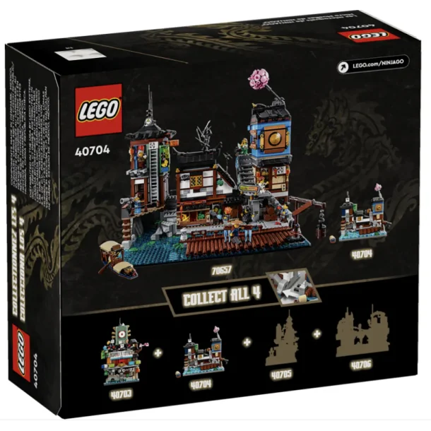 LEGO Mikro-NINJAGO®-havn (40704)