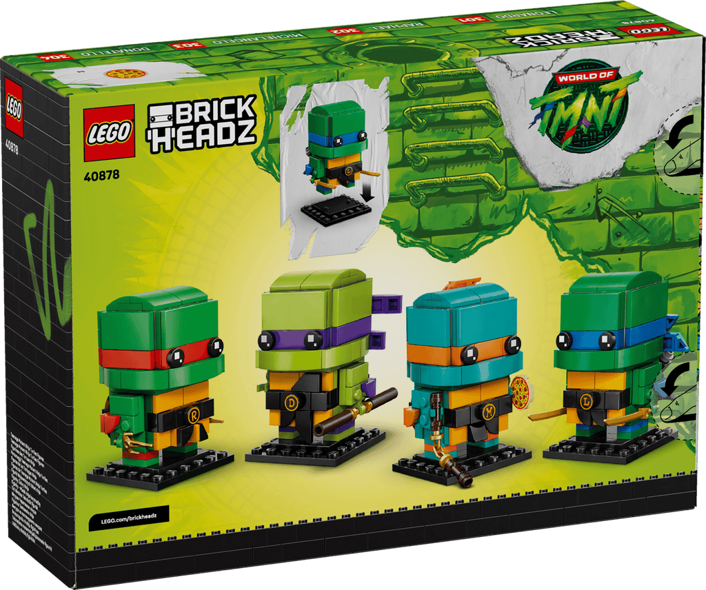 LEGO Figurer af Teenage Mutant Ninja Turtles (40878)