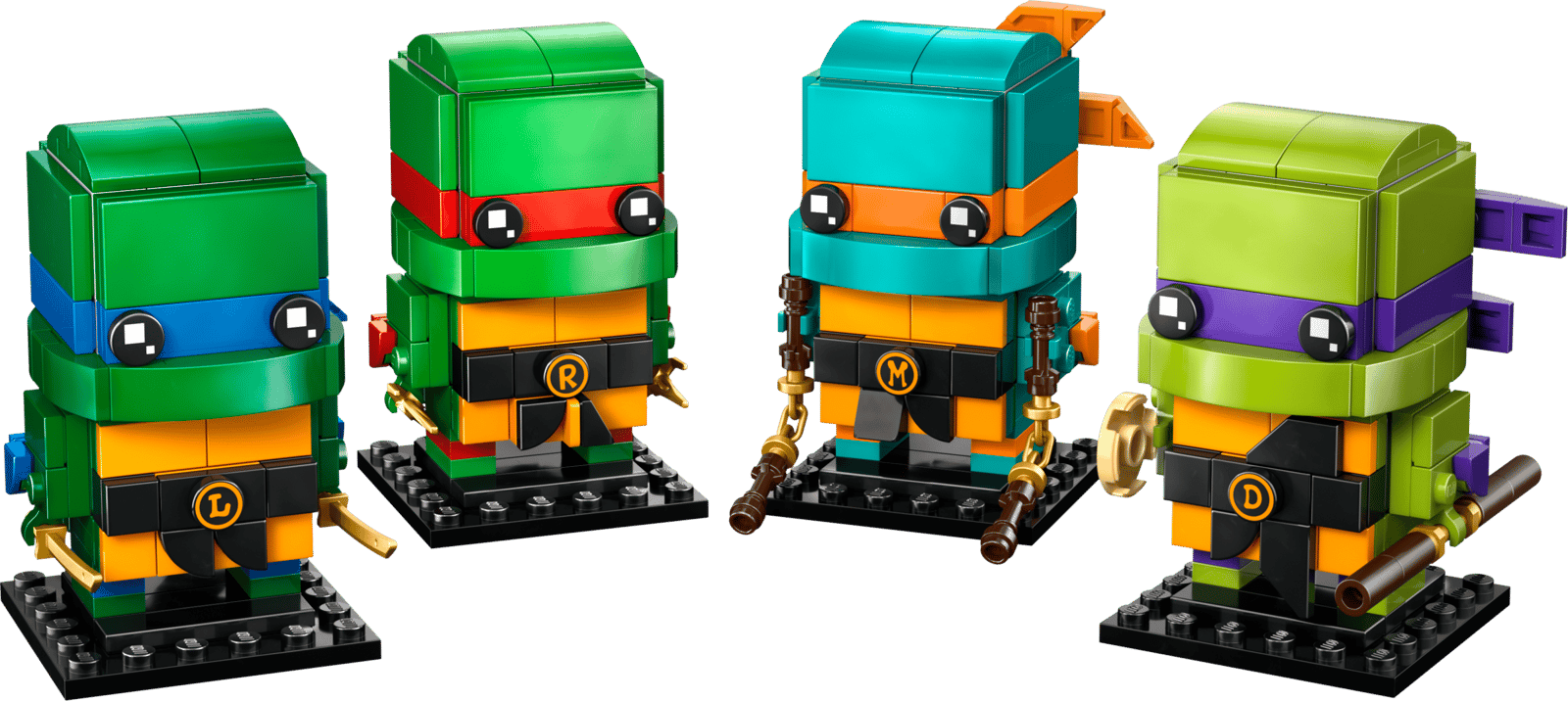 LEGO Figurer af Teenage Mutant Ninja Turtles (40878)