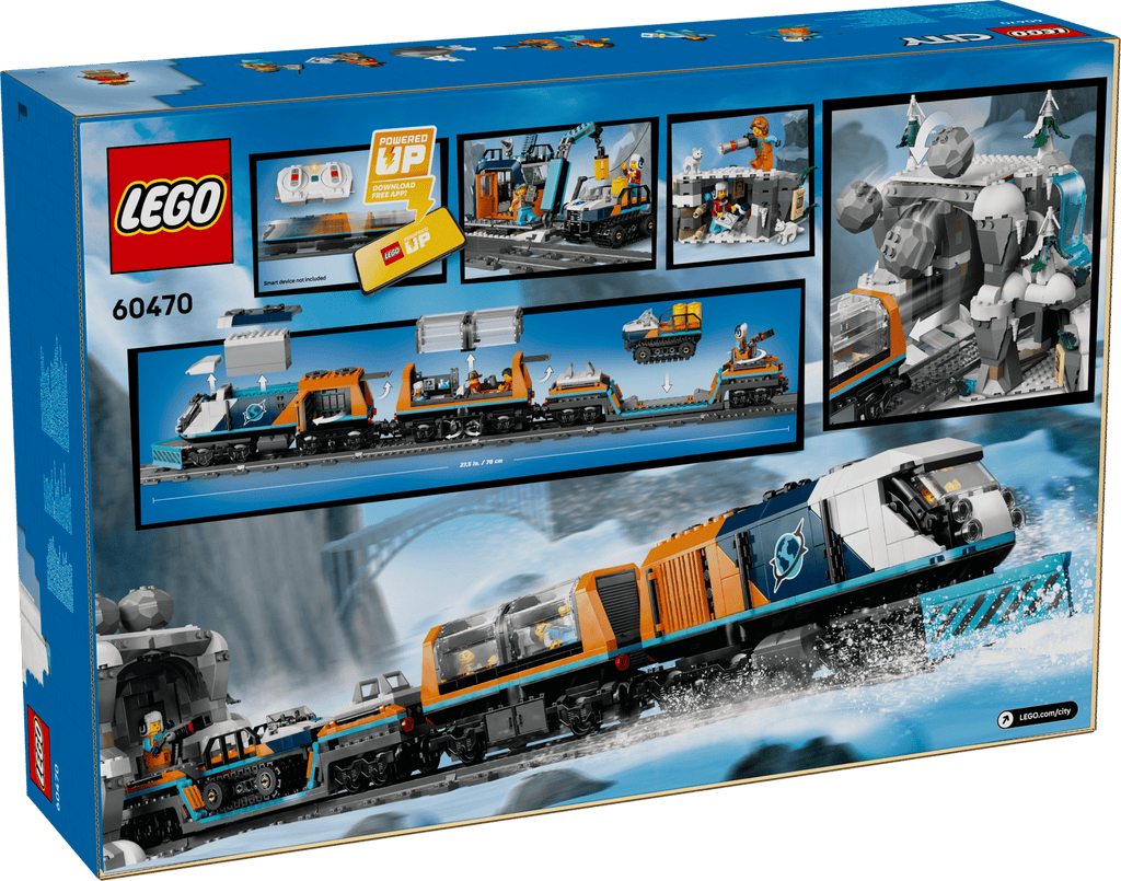 LEGO Polarforskernes arktiske eksprestog (60470)