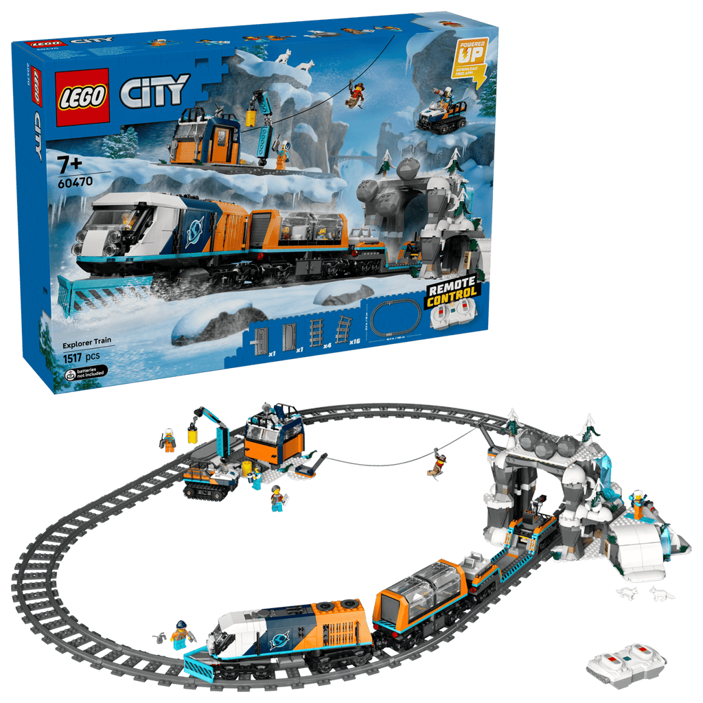 LEGO Polarforskernes arktiske eksprestog (60470)
