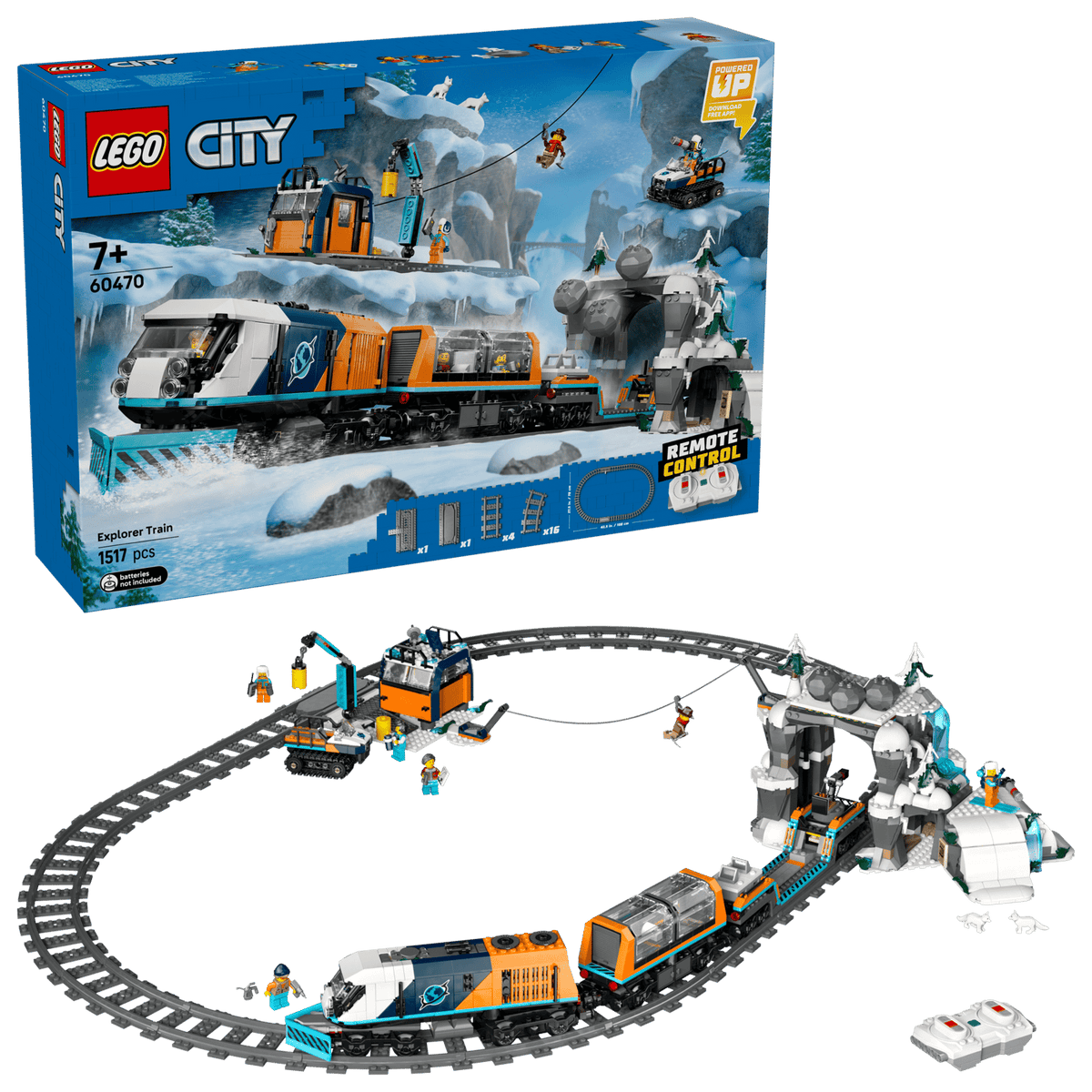 LEGO Polarforskernes arktiske eksprestog (60470)