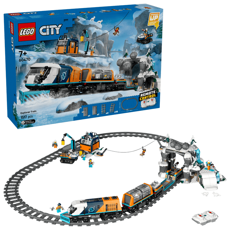 LEGO Polarforskernes arktiske eksprestog (60470)