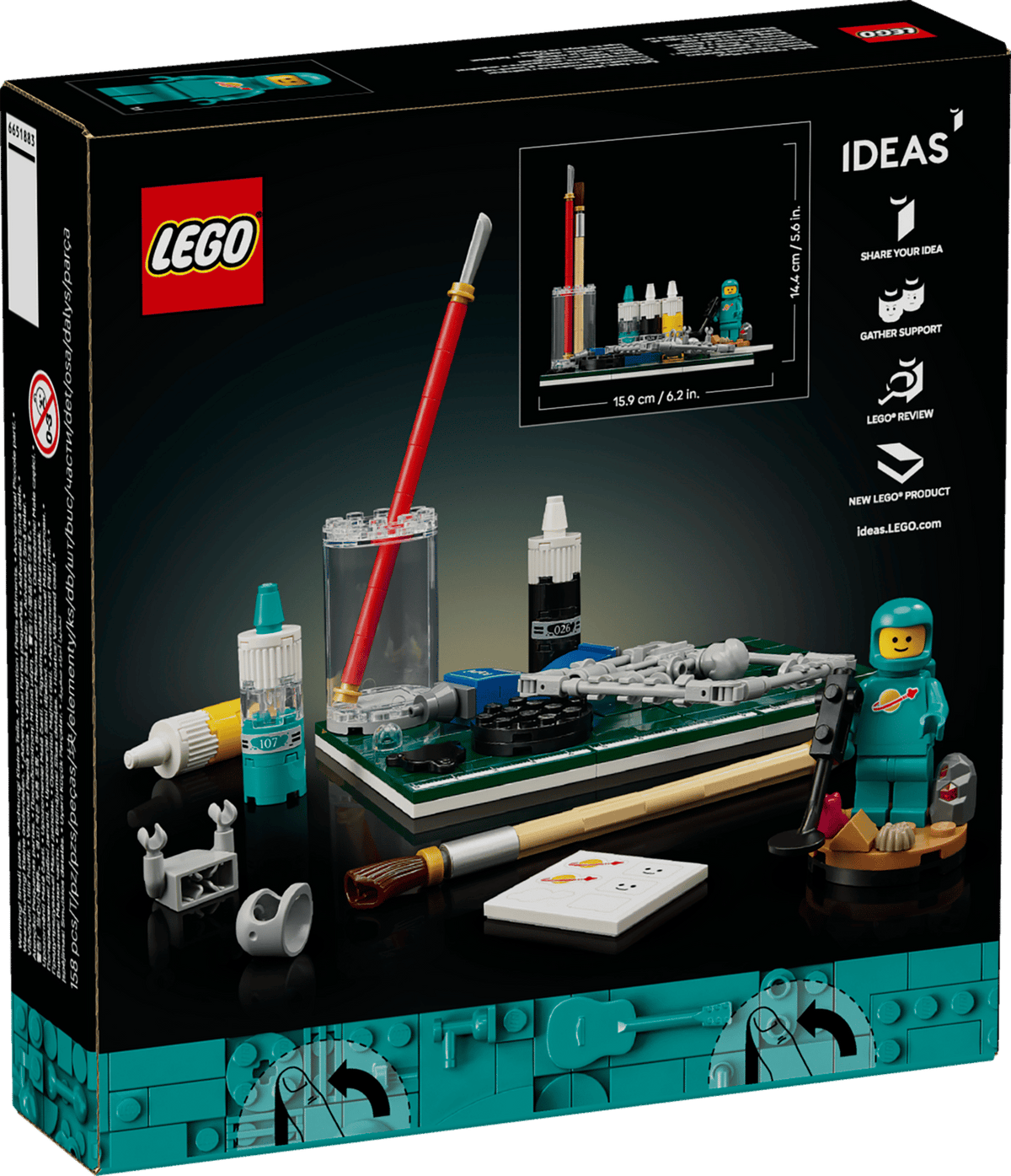 LEGO Byg, mal og leg! (40889)