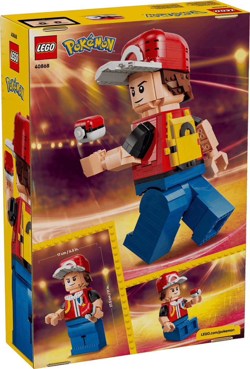 LEGO Opskaleret Red-minifigur (40868)