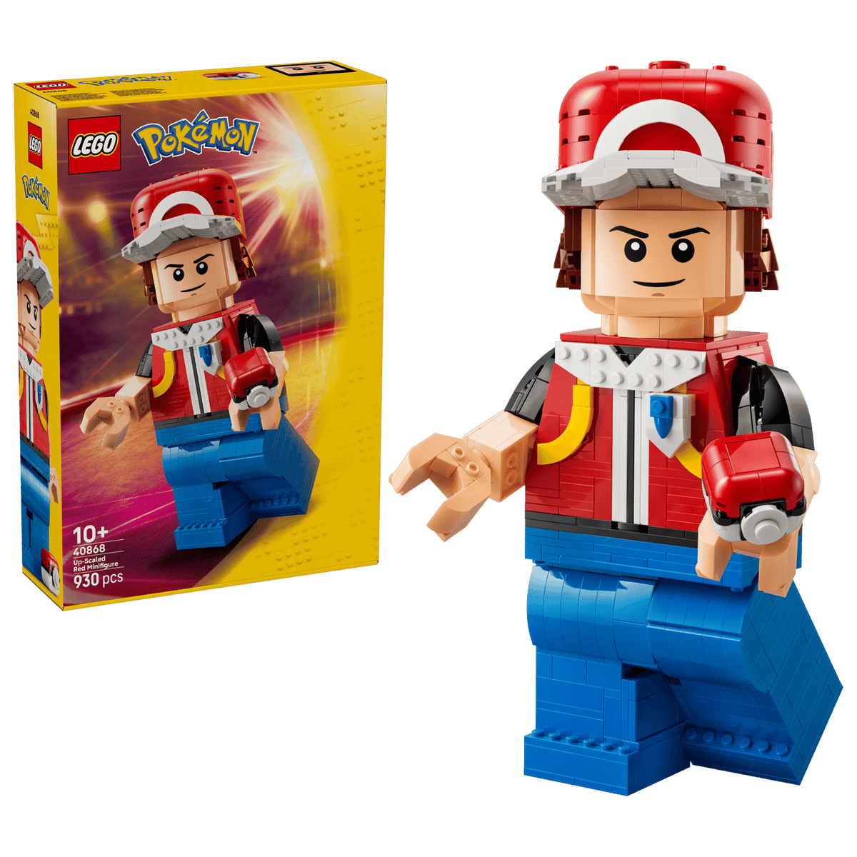 LEGO Opskaleret Red-minifigur (40868)