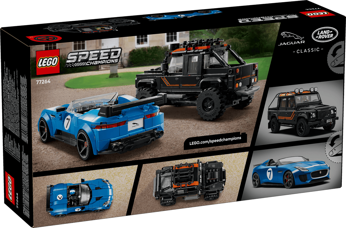 LEGO Jaguar Project 7 og Land Rover Defender (77264)