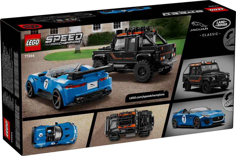 LEGO Jaguar Project 7 og Land Rover Defender (77264)