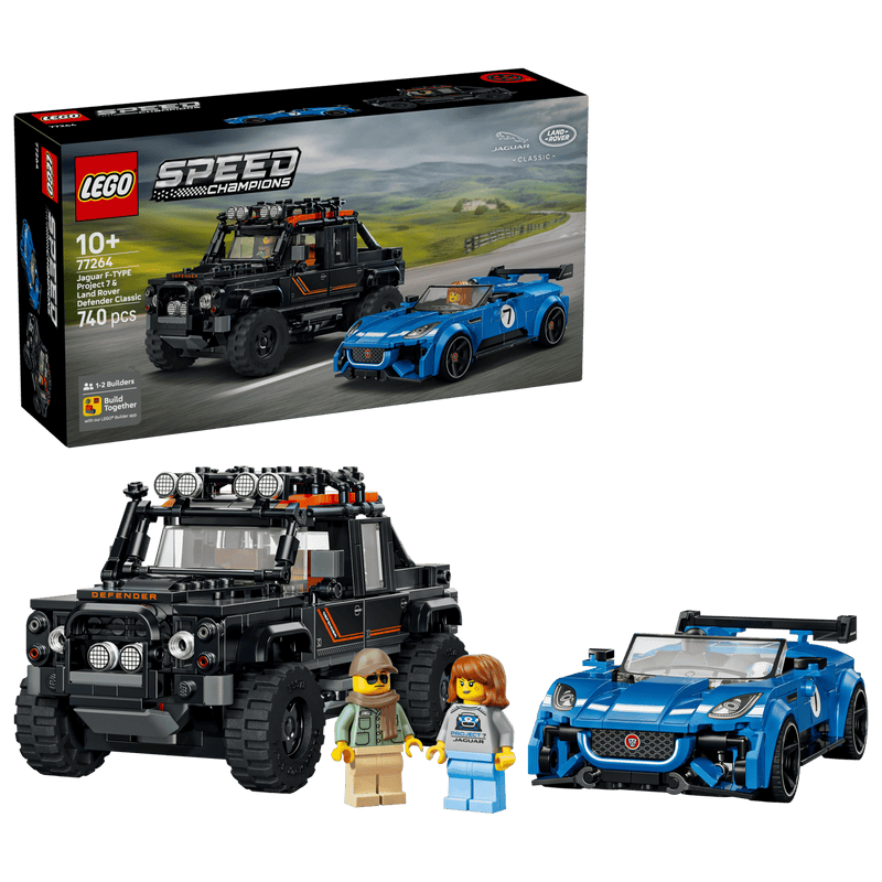 LEGO Jaguar Project 7 og Land Rover Defender (77264)
